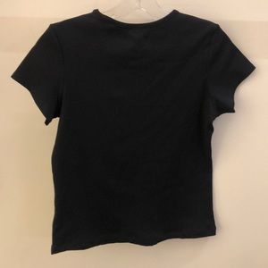 All Access Tops - All Access black ribbed SS top, sz M, 70919 All Access Tops - All Access black ribbed SS top, sz M, 70919